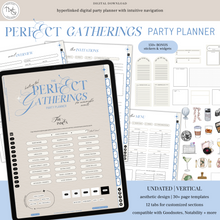 Load image into Gallery viewer, The Perfect Gatherings Party Planner