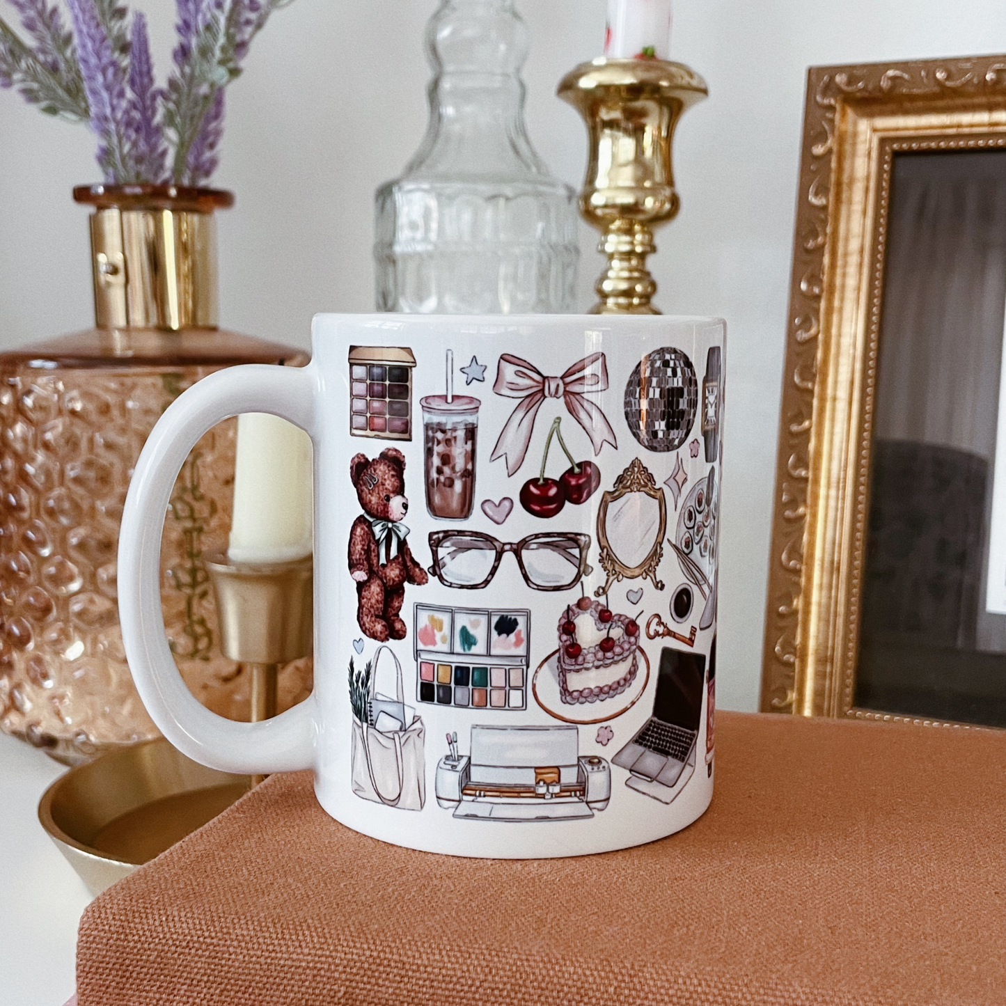 Favorite Things Collage Mug