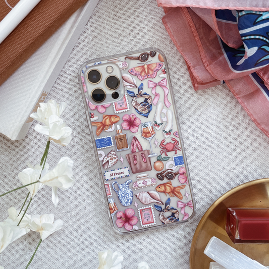Al Fresco Collage Phone Case