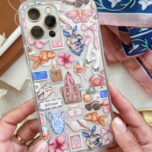 Al Fresco Collage Phone Case