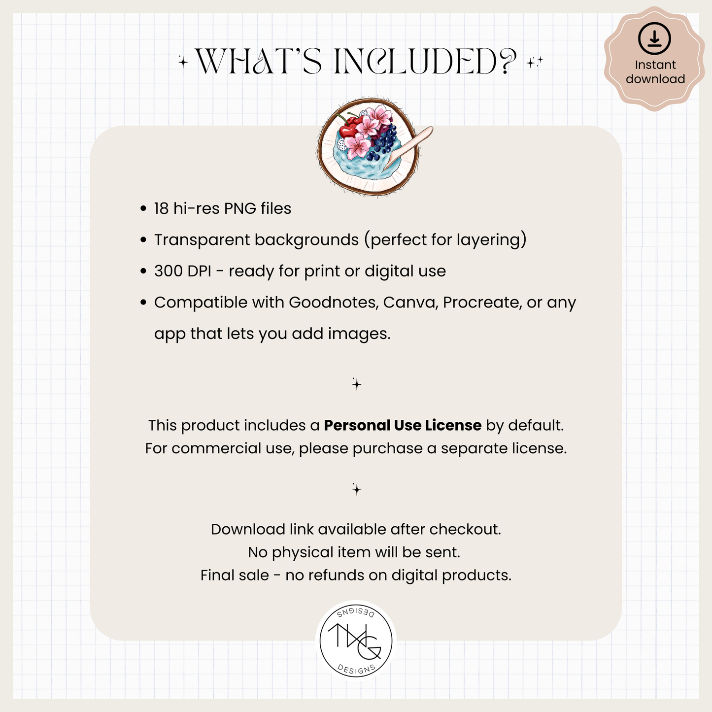 Pink Poolside Clipart Bundle