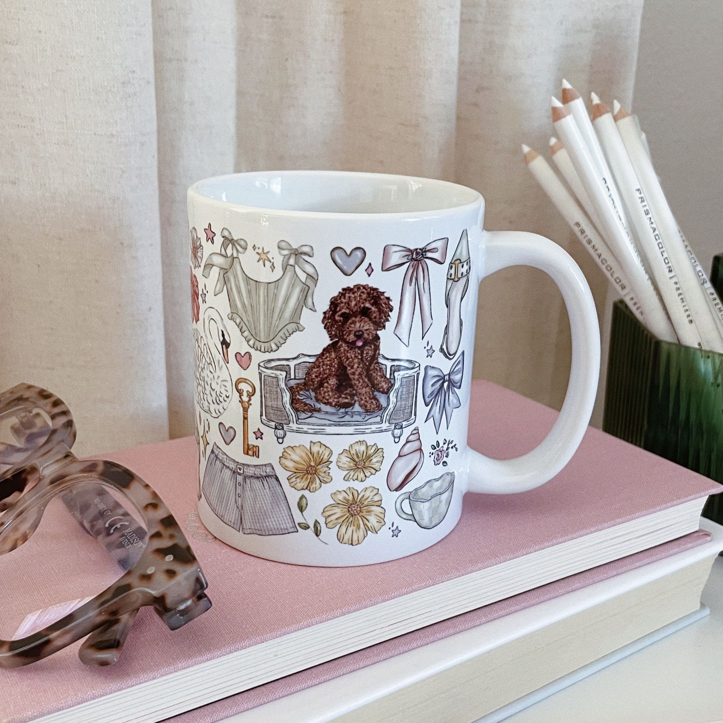 Spring Things Collage Mug