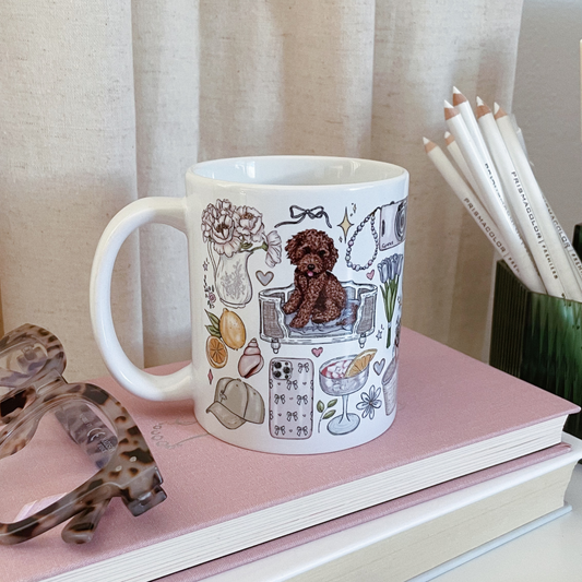 Spring Things Collage Mug
