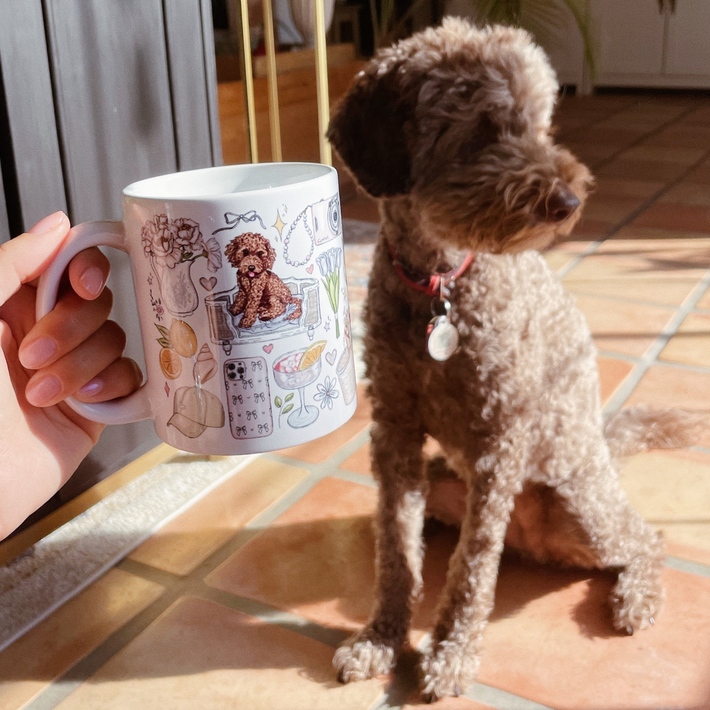 Spring Things Collage Mug