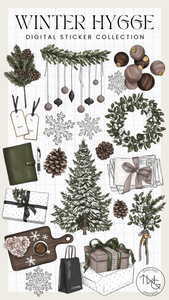 Winter Hygge Clipart Collection