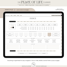 Load image into Gallery viewer, The Peace of Life Planner