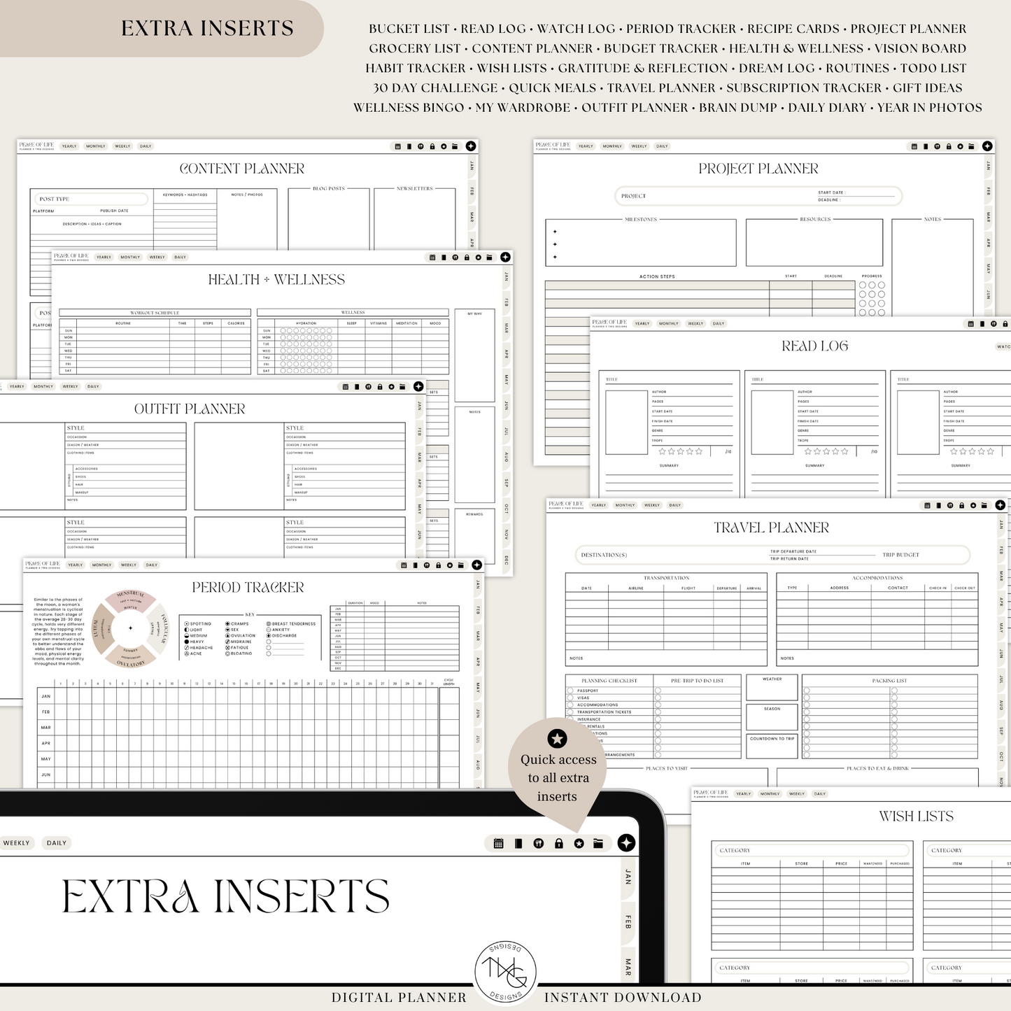 The Peace of Life Planner