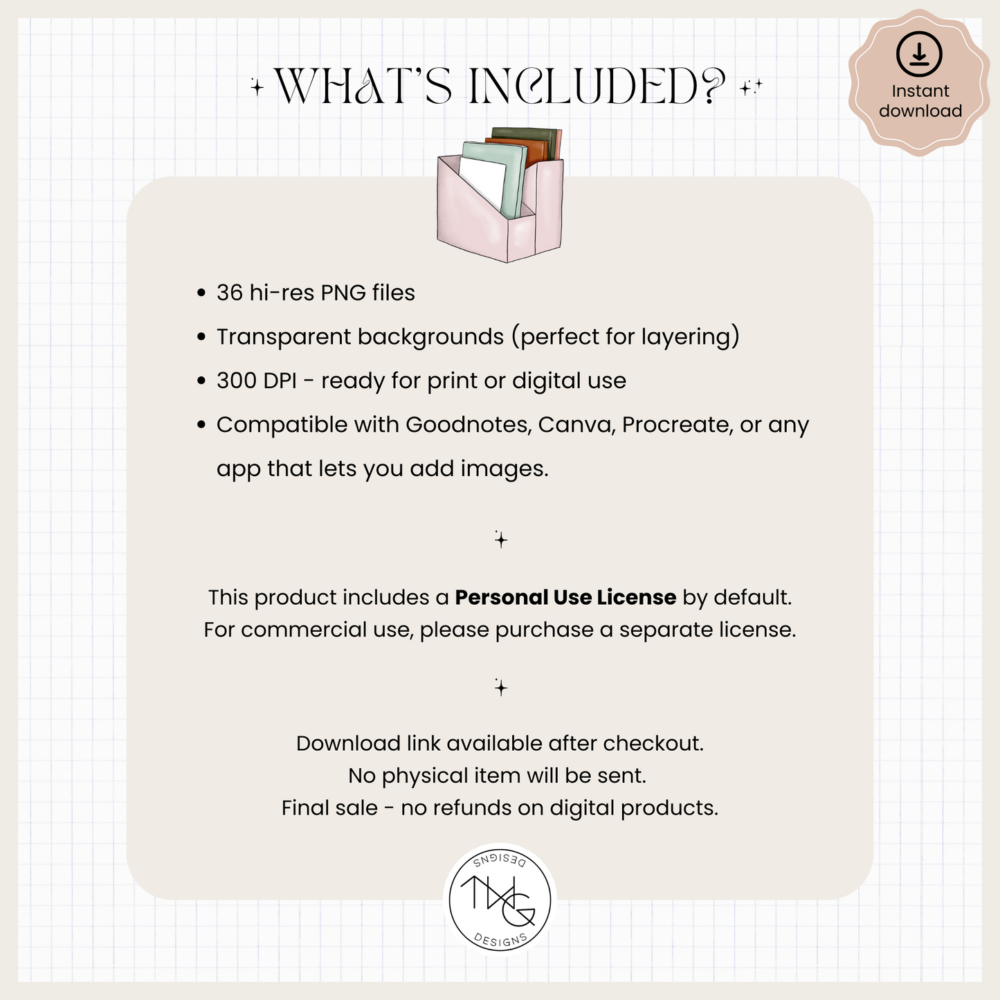 Booked & Busy Clipart Bundle