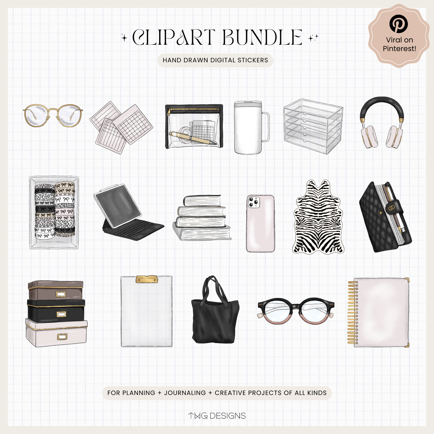 Office Hours Clipart Bundle