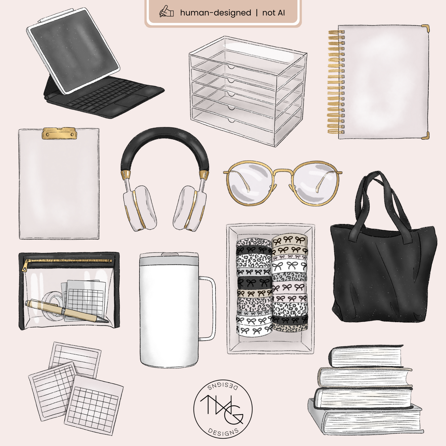 Office Hours Clipart Bundle