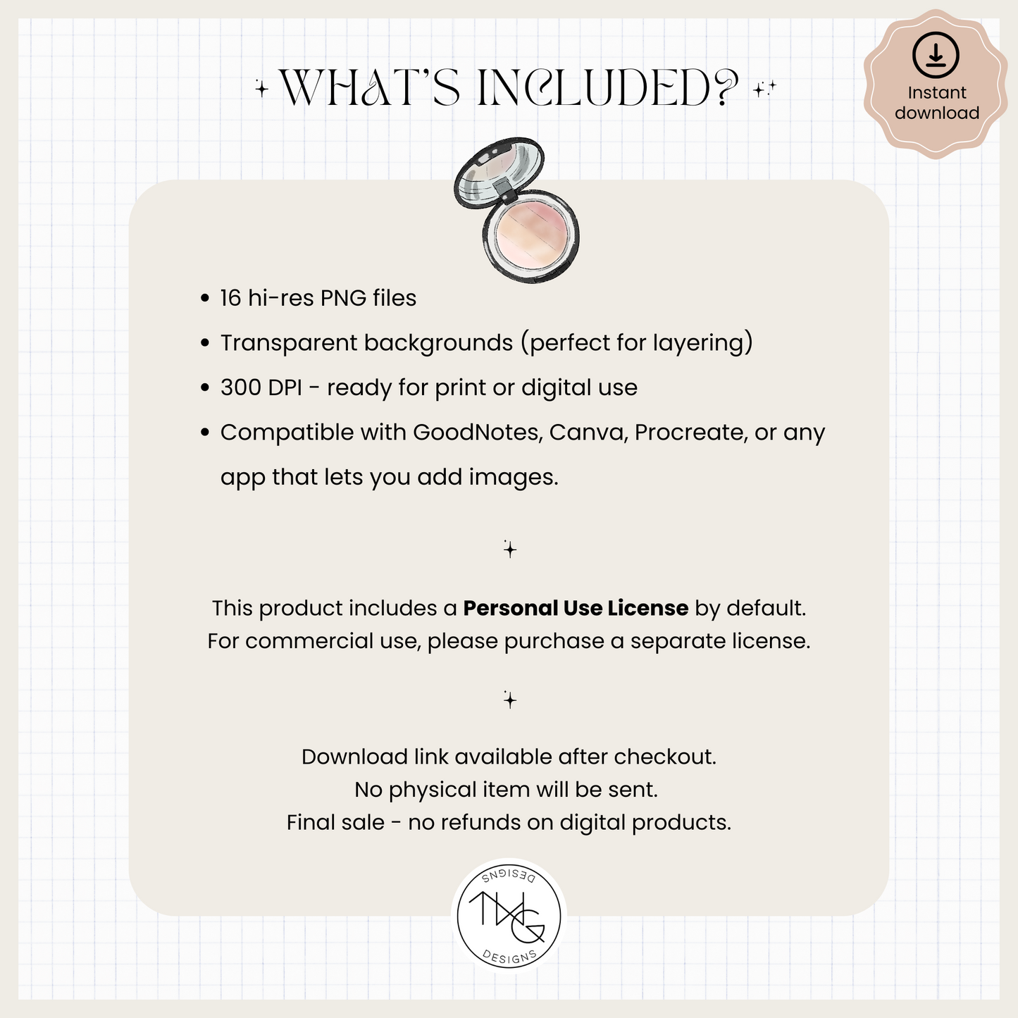 Luxe Reset Clipart Bundle