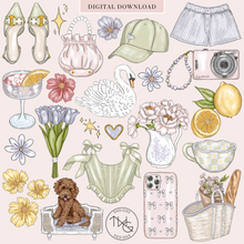 Load image into Gallery viewer, Springtime Clipart Collection