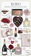 Load image into Gallery viewer, XOXO Clipart Collection