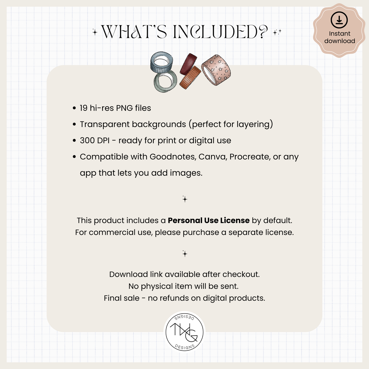 Aesthetic Journal Clipart Bundle