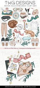 Collections, Serenity Clip Art Collection - TWG Designs