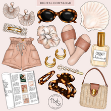 Load image into Gallery viewer, Summer Style Clipart Collection