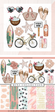 Load image into Gallery viewer, Boho Beach Clipart + Pattern Bundle