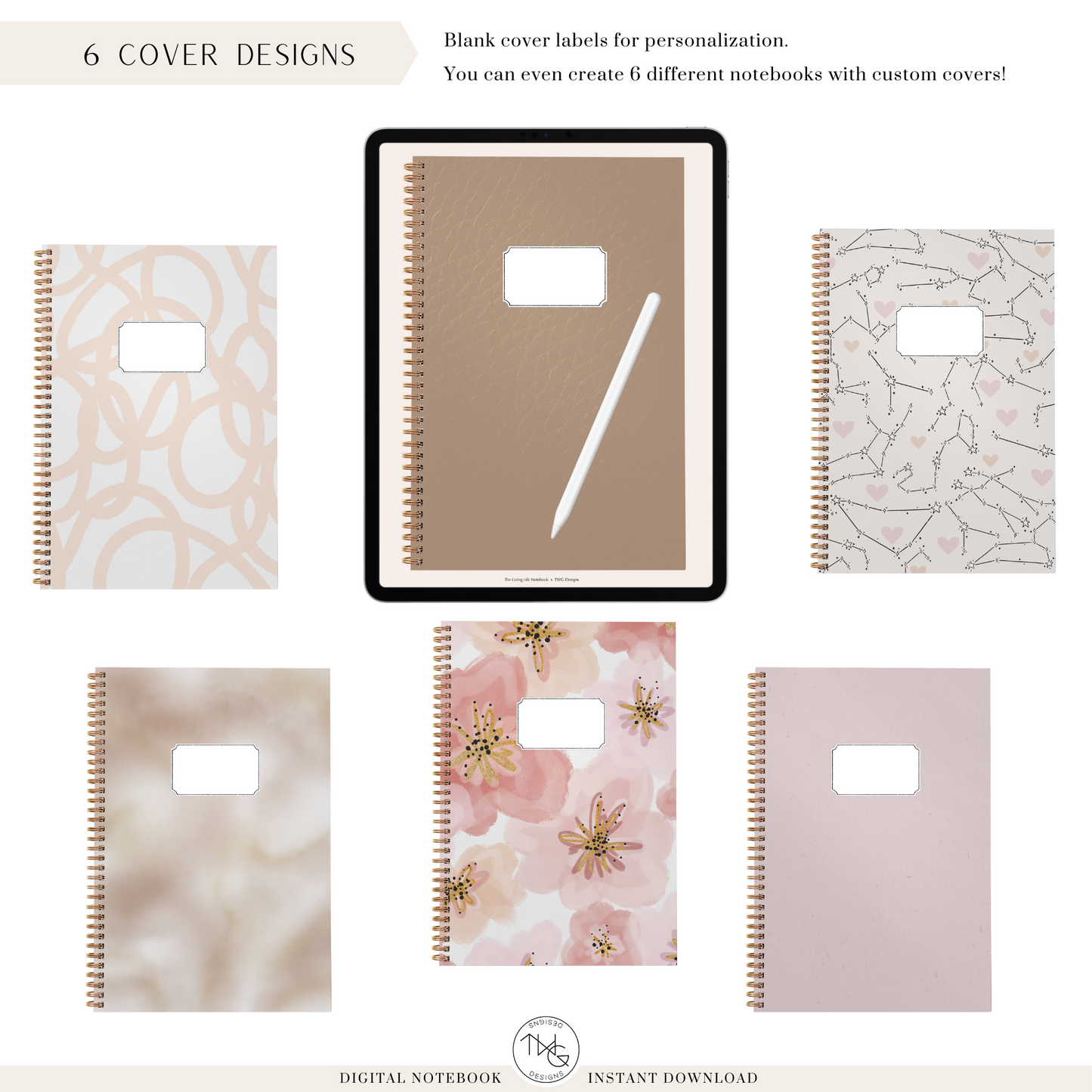 The Living Life Notebook - Vertical
