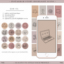 Load image into Gallery viewer, Lifestyle Instagram Story Highlight Icons