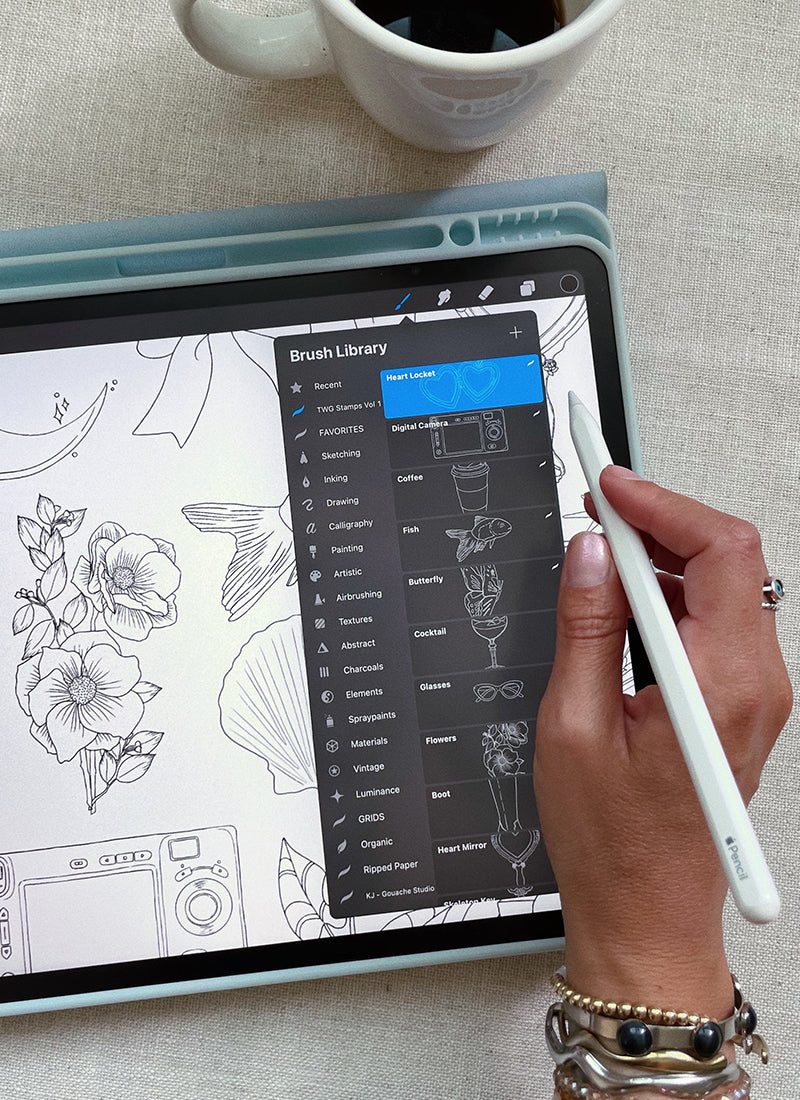 Procreate Stamp Brushes