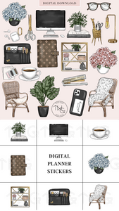 Home Office Clipart Collection