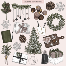 Load image into Gallery viewer, Winter Hygge Clipart Collection