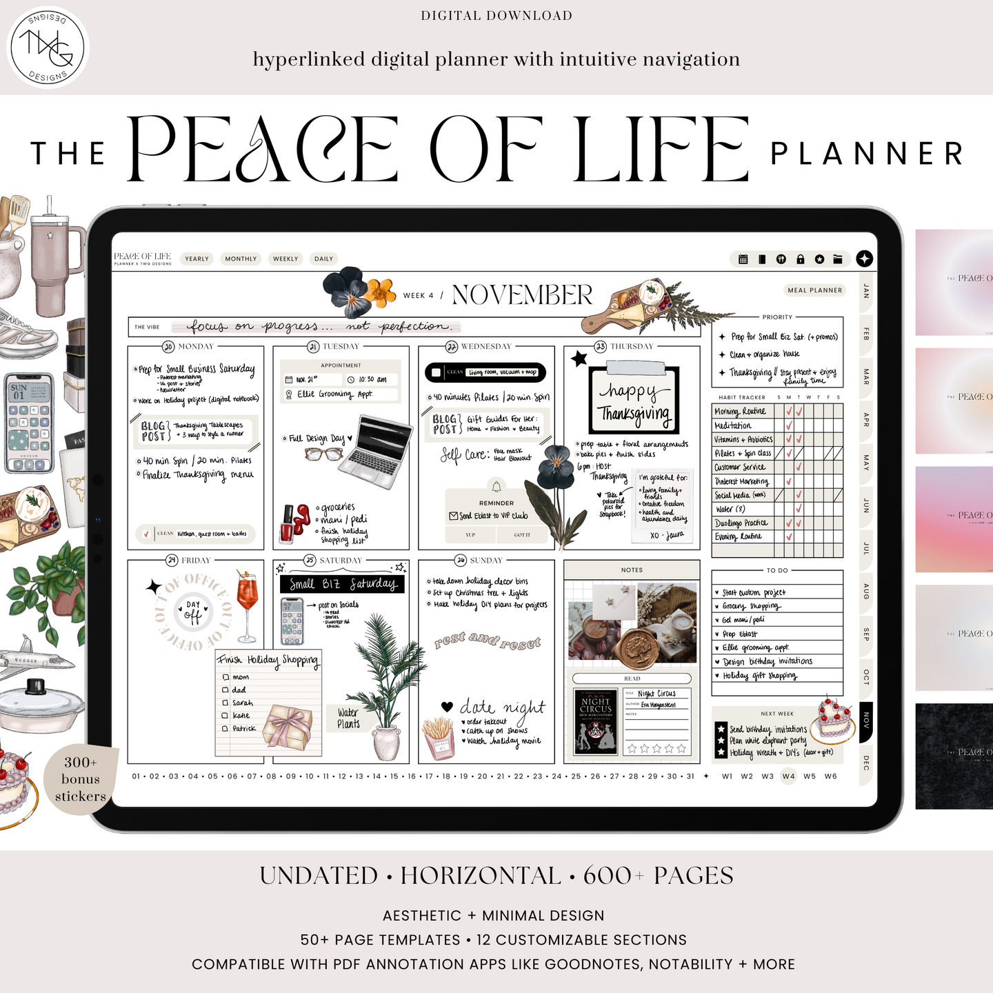 The Peace of Life Planner