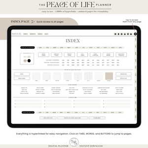 The Peace of Life Planner