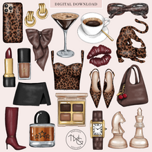 Load image into Gallery viewer, Espresso Clipart Collection