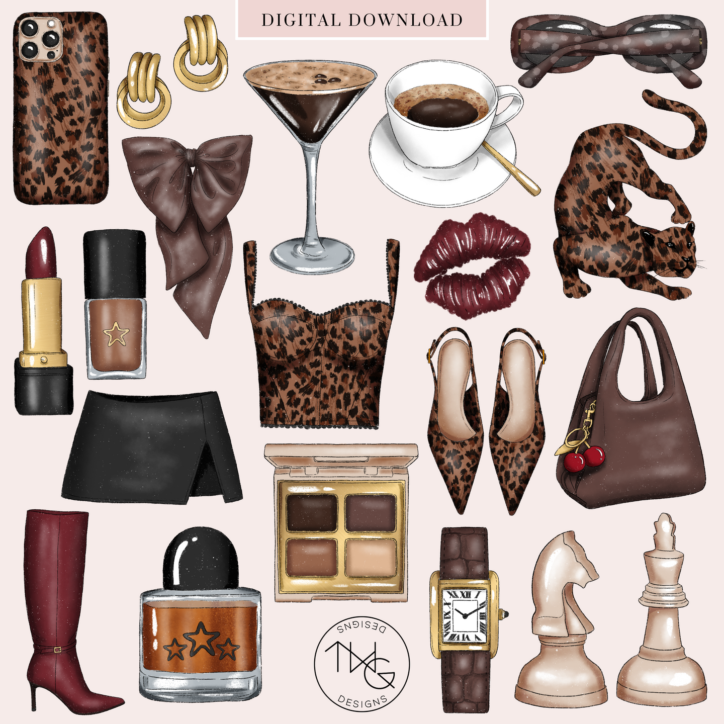 Espresso Clipart Collection