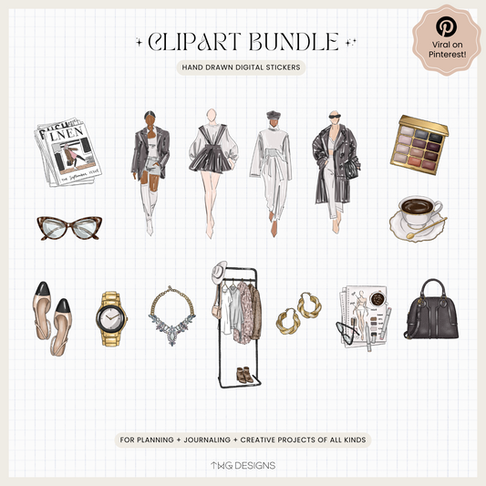 Runway Clipart Bundle
