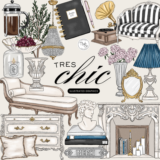 Tres Chic Clipart Bundle