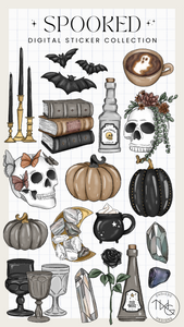 Spooked Clipart Collection