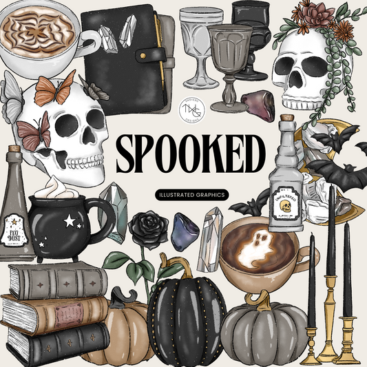 Spooked Clipart Bundle