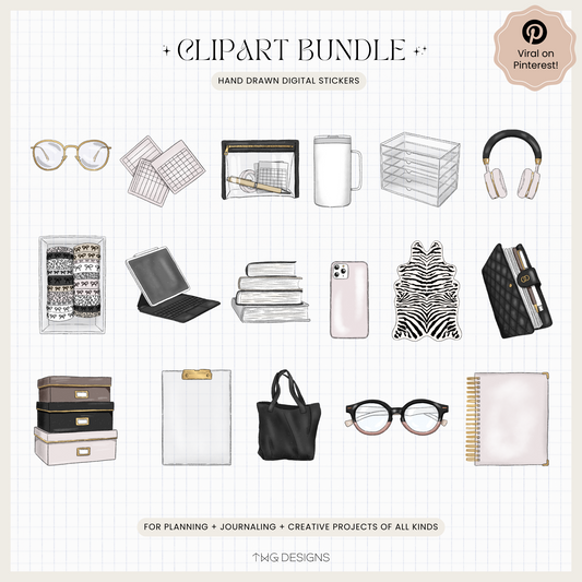 Office Hours Clipart Bundle