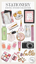 Load image into Gallery viewer, Stationery Clipart Collection