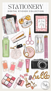 Stationery Clipart Collection