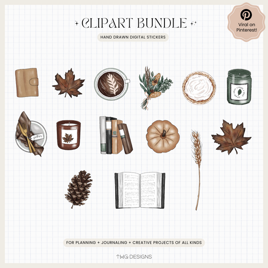 Gather Clipart Bundle
