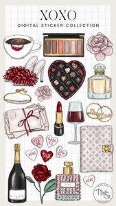 XOXO Clipart Collection