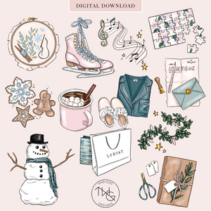 Seasonal Bucket List Icons - MEGA BUNDLE