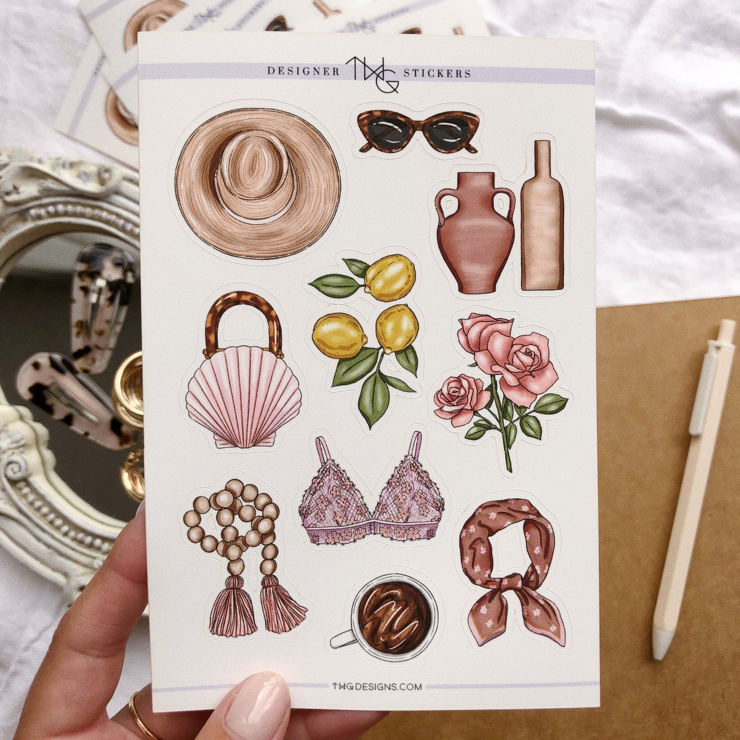 Amalfi - Sticker Sheet