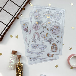 Stickers, Lunar Dreams - Sticker Sheet - TWG Designs