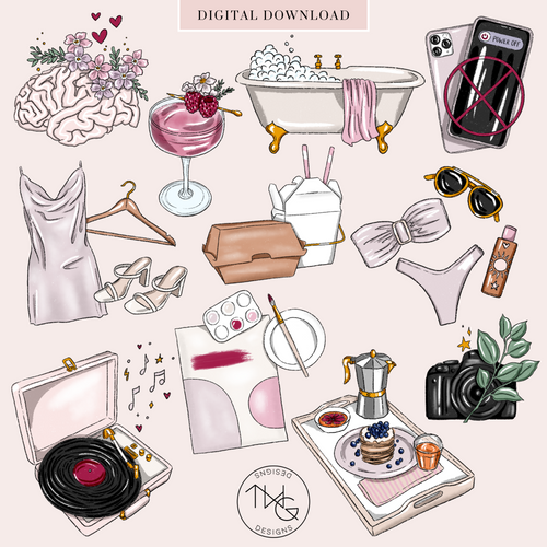 Staycation - Bucket List Icons