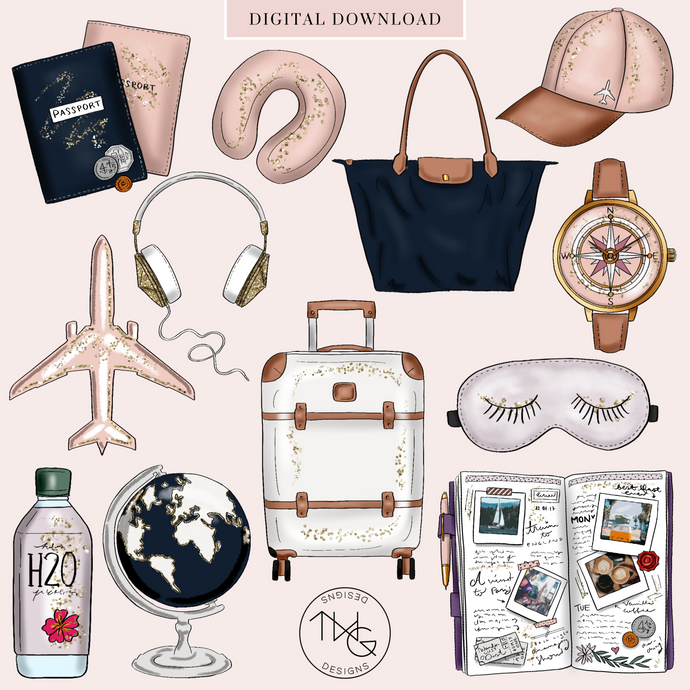 Travel Clipart Collection