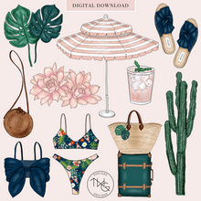 Load image into Gallery viewer, Palm Springs Clipart Collection