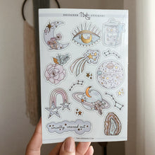 Load image into Gallery viewer, Stickers, Lunar Dreams - Sticker Sheet - TWG Designs