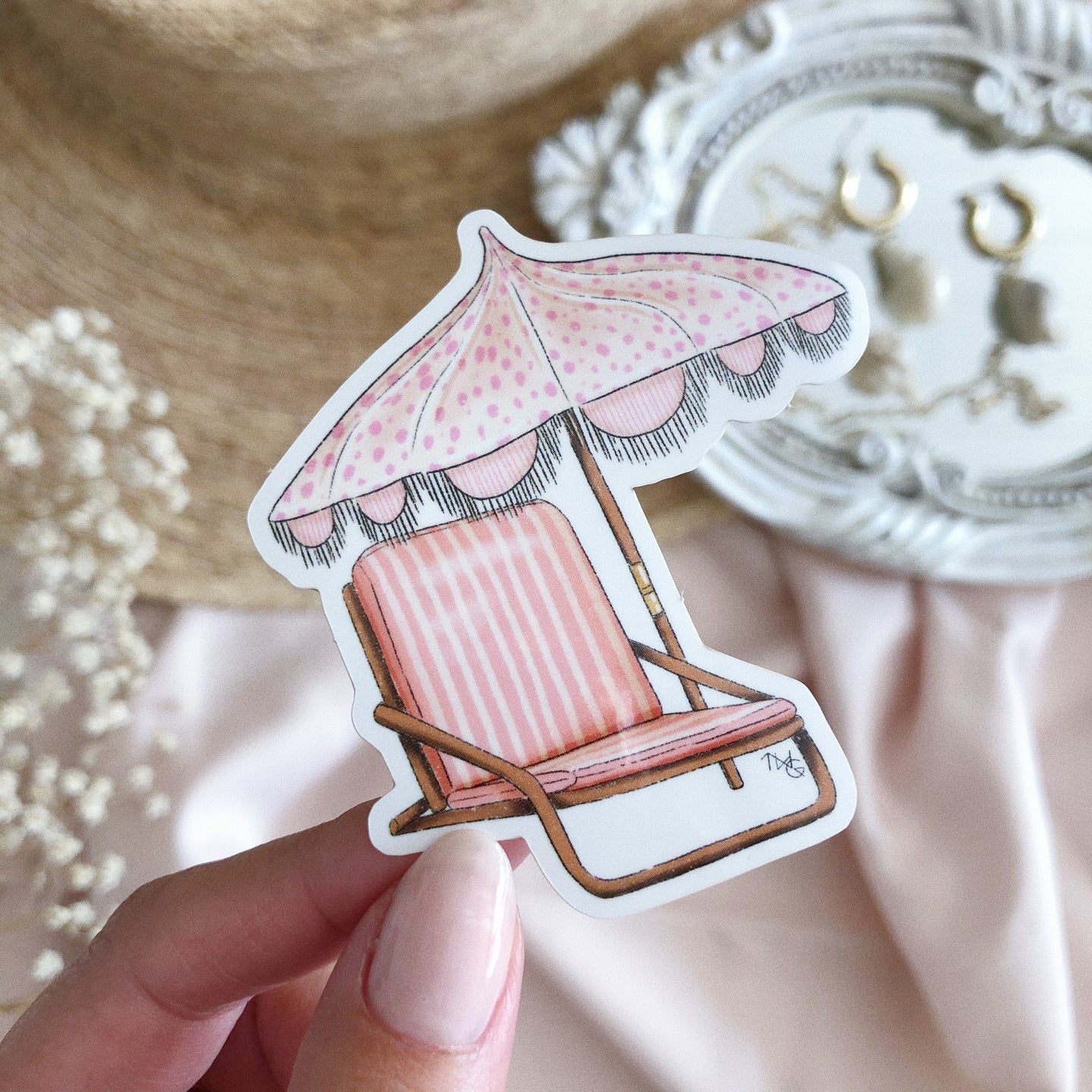 Pink Paradise - Die Cut Sticker