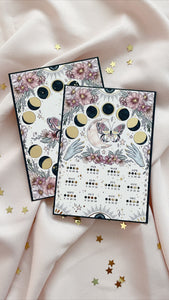 Moon Calendar 2021 - Double Sided Mini Print