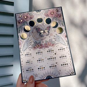 Moon Calendar 2021 - Double Sided Mini Print