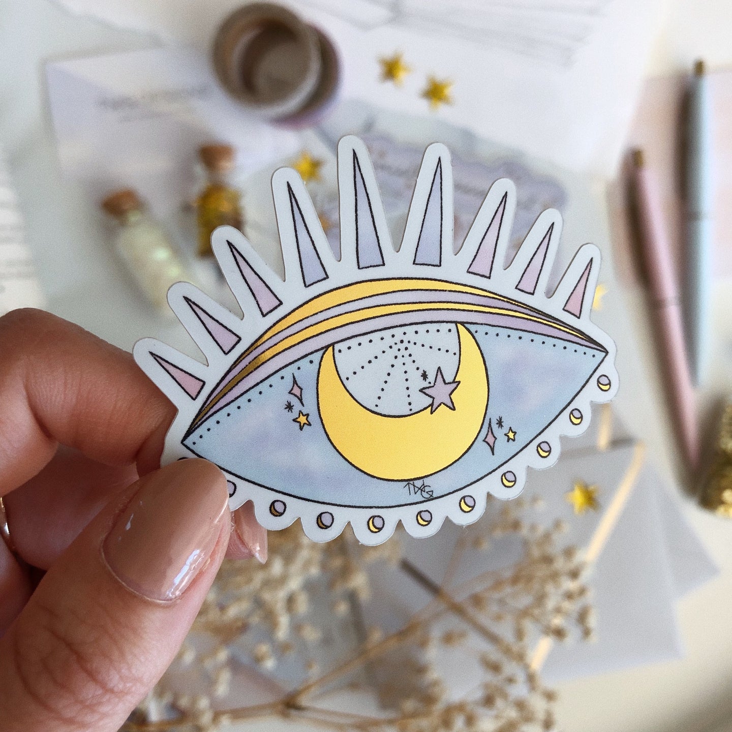 Stickers, Eye See - Die Cut Sticker - TWG Designs